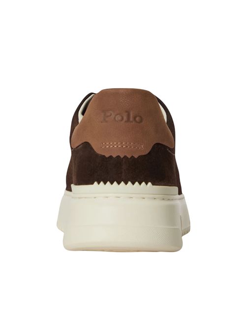 POLO RALPH LAUREN Sneakers POLO RALPH LAUREN | 809P15729001.DARK CHOCOLATE/TAN